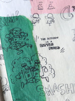 画像をギャラリービューアに読み込む, R&amp;D.M.Co-  モザイクグラフティリラックスゴムパンツ [7962]
