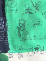 画像をギャラリービューアに読み込む, R&amp;D.M.Co-  モザイクグラフティリラックスゴムパンツ [7962]
