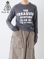 画像をギャラリービューアに読み込む, R&amp;D.M.Co- トレジャーハンティングL/Tシャツ [8382]
