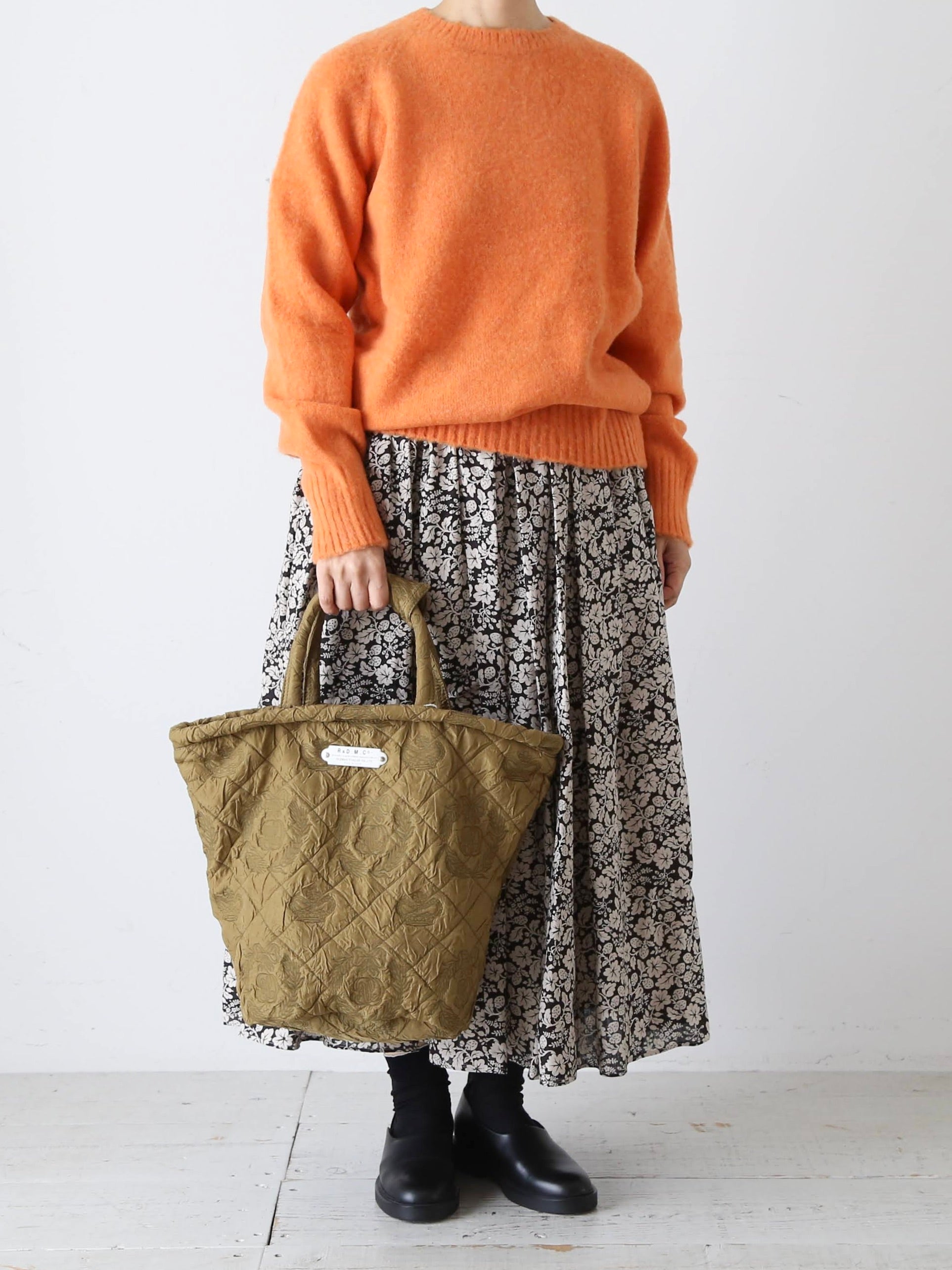 R&D.M.Co- ジャガードマルシェバッグ(トール) [7737]