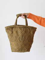 画像をギャラリービューアに読み込む, R&amp;D.M.Co- ジャガードマルシェバッグ(トール) [7737]
