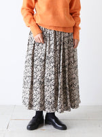 画像をギャラリービューアに読み込む, R&amp;D.M.Co- ワイルドベリーギャザースカート [7761]
