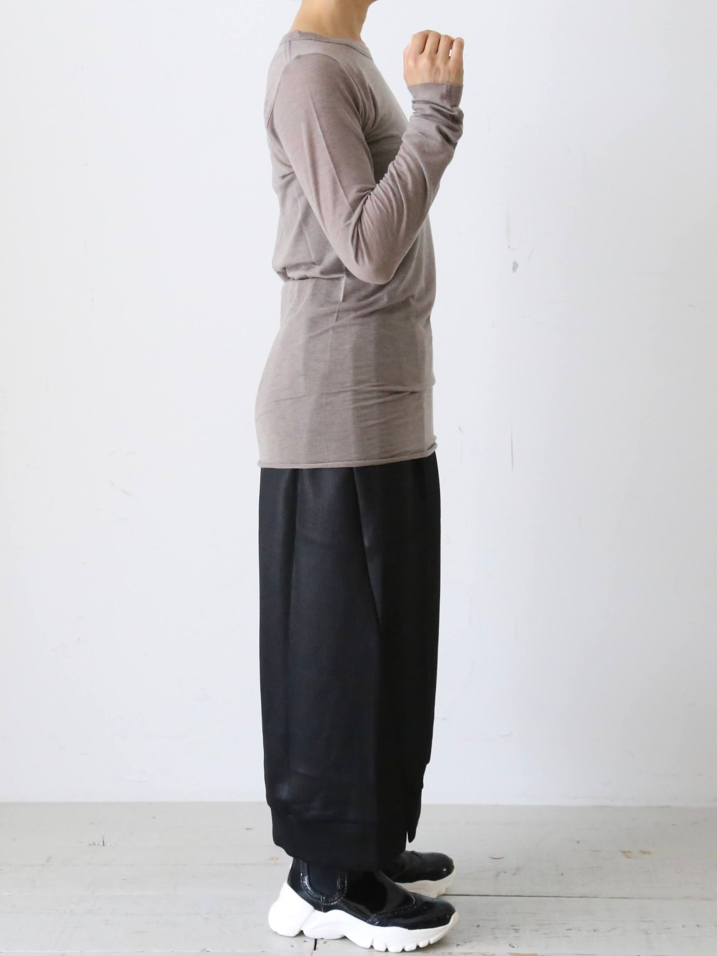 ALWEL シアーリブトップ [SIR-1]