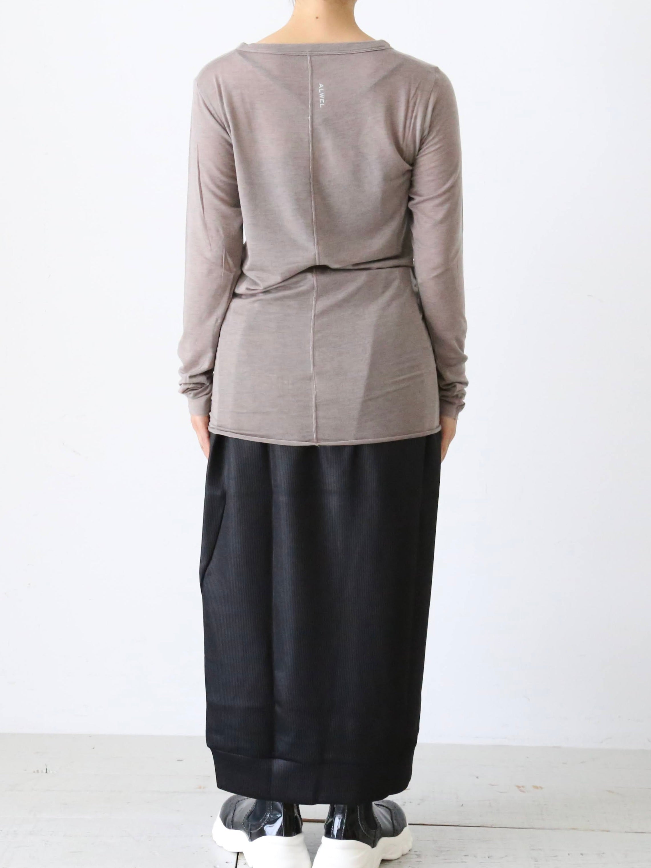 ALWEL シアーリブトップ [SIR-1]