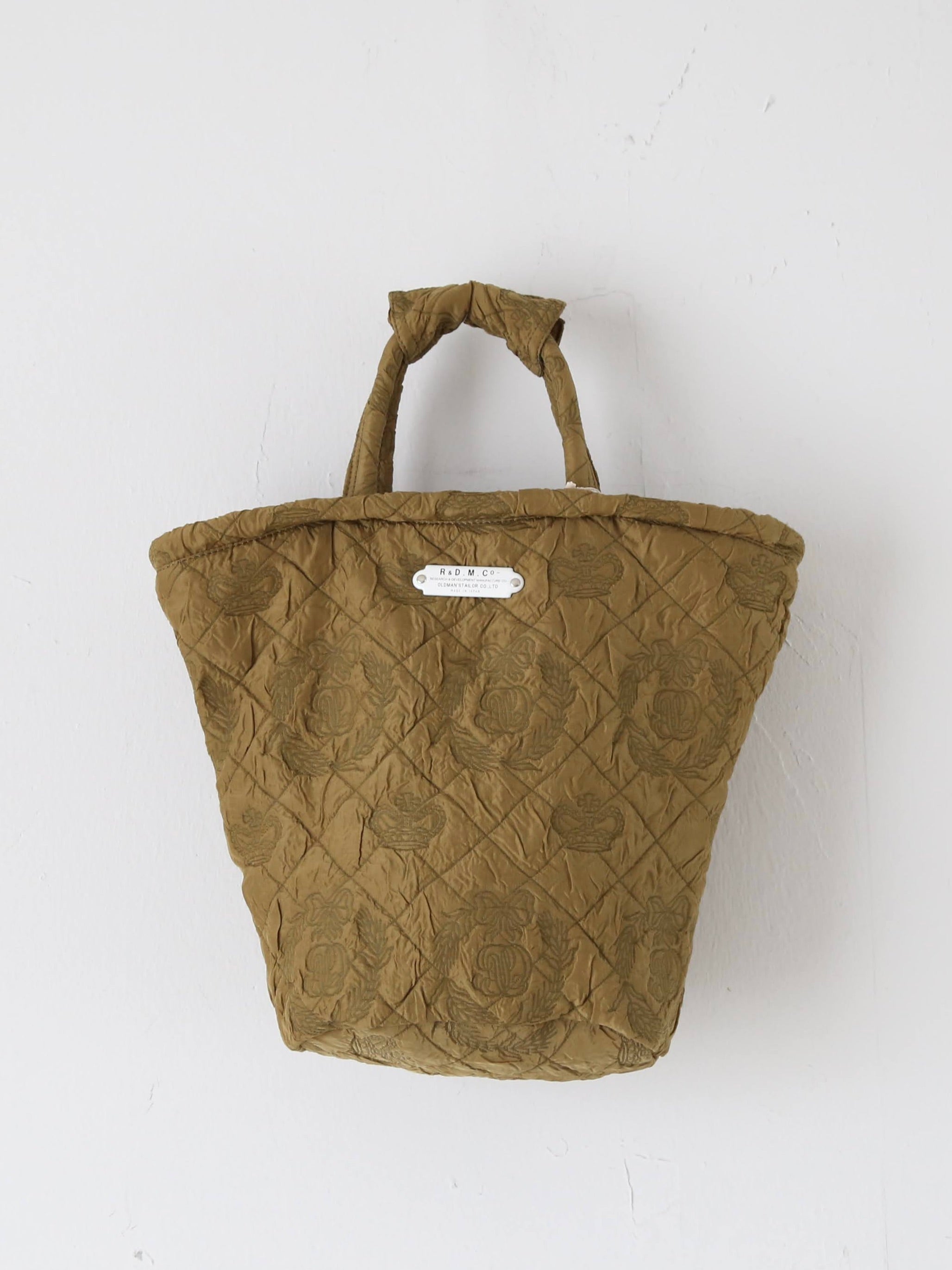 R&D.M.Co- ジャガードマルシェバッグ(トール) [7737]