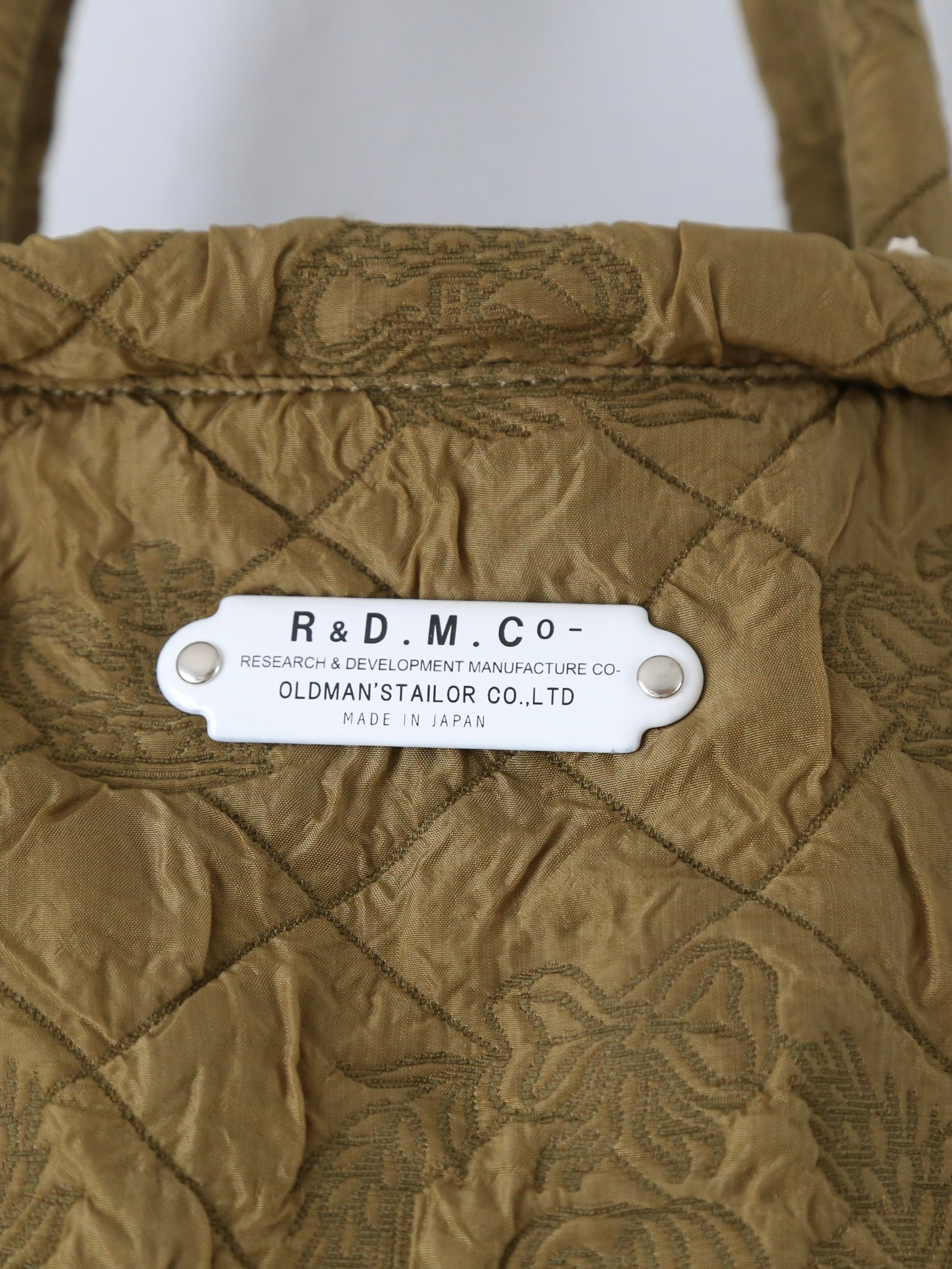 R&D.M.Co- ジャガードマルシェバッグ(トール) [7737]