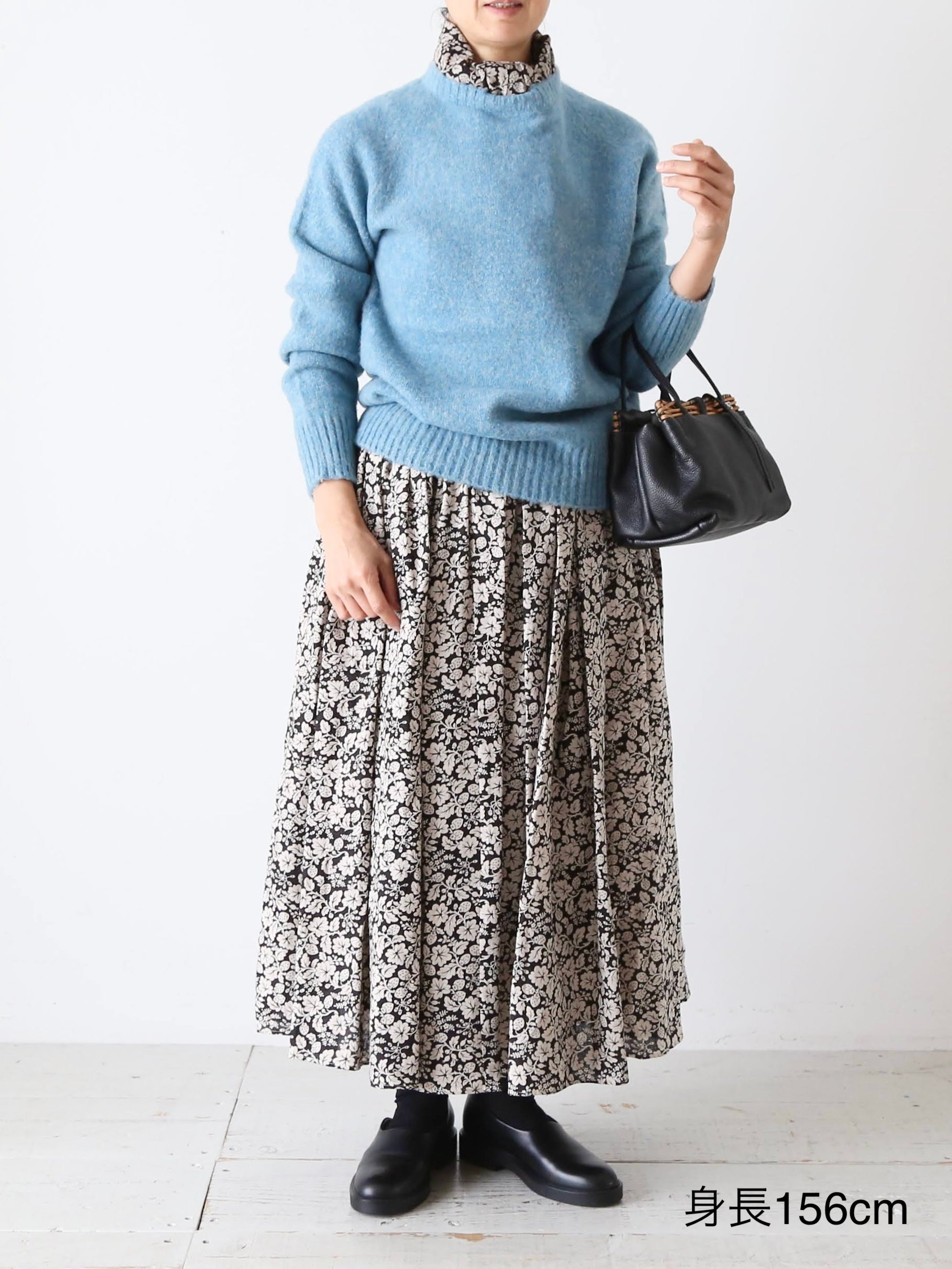 R&D.M.Co- ワイルドベリーギャザースカート [7761] – CREER