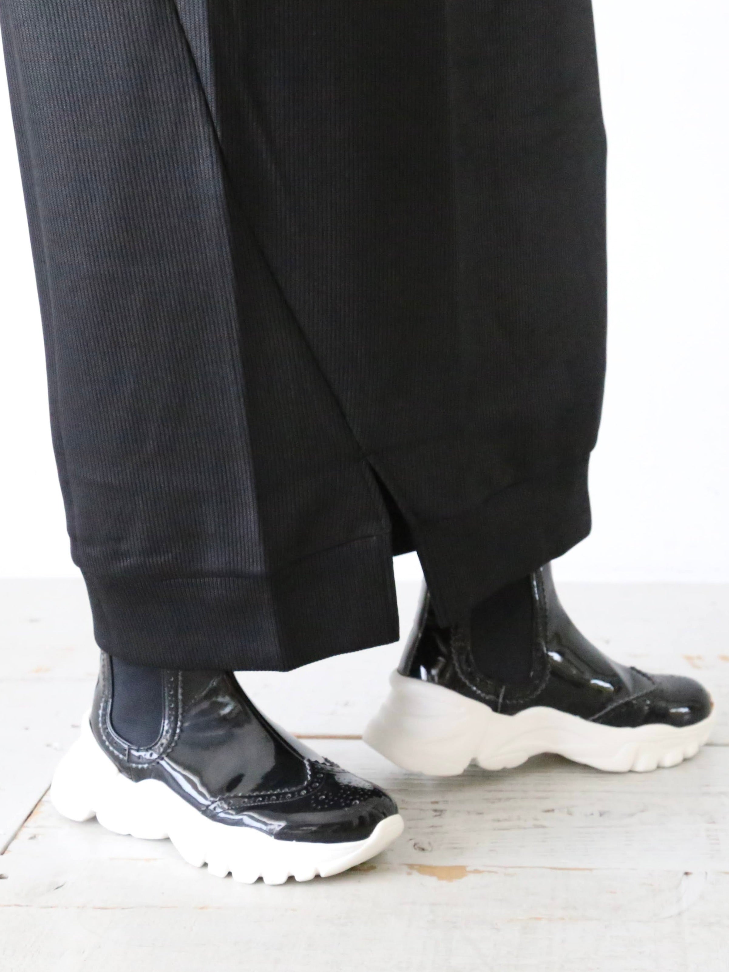 ALWEL リブベッドサイドスリットスカート [SQER-3]