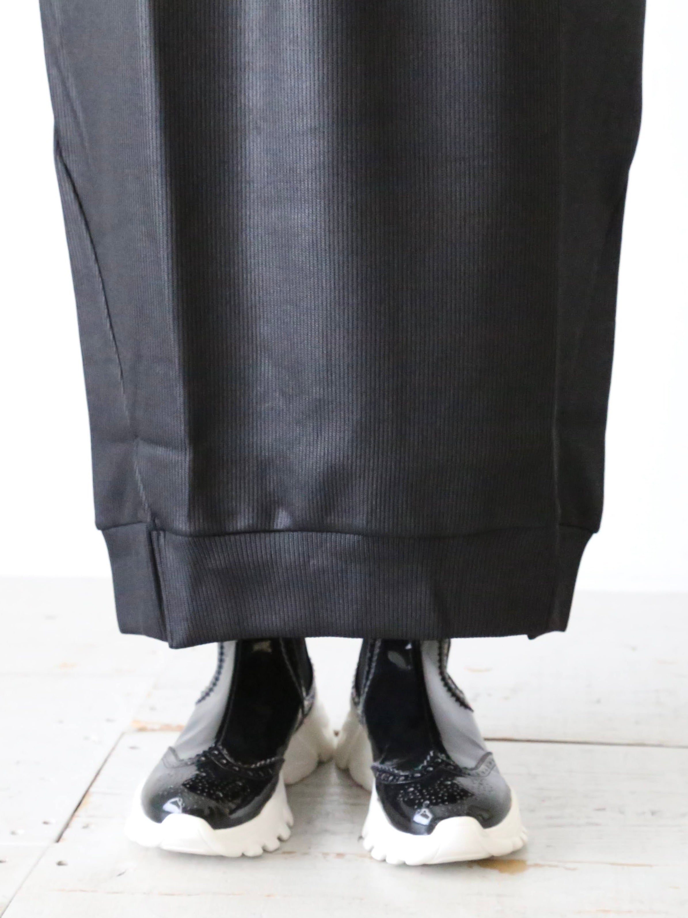 ALWEL リブベッドサイドスリットスカート [SQER-3]