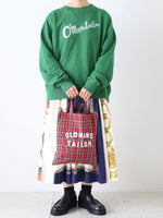 画像をギャラリービューアに読み込む, OLDMAN'S TAILOR OMT プリントチェックミニトートバッグ [m1552]
