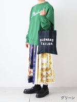 画像をギャラリービューアに読み込む, OLDMAN'S TAILOR OMT プリントチェックミニトートバッグ [m1552]
