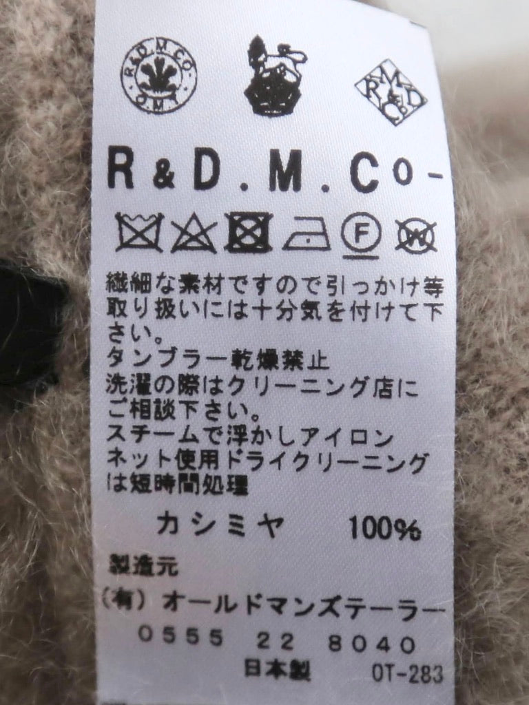 R&D.M.Co- カシミヤファーベレー [5230]