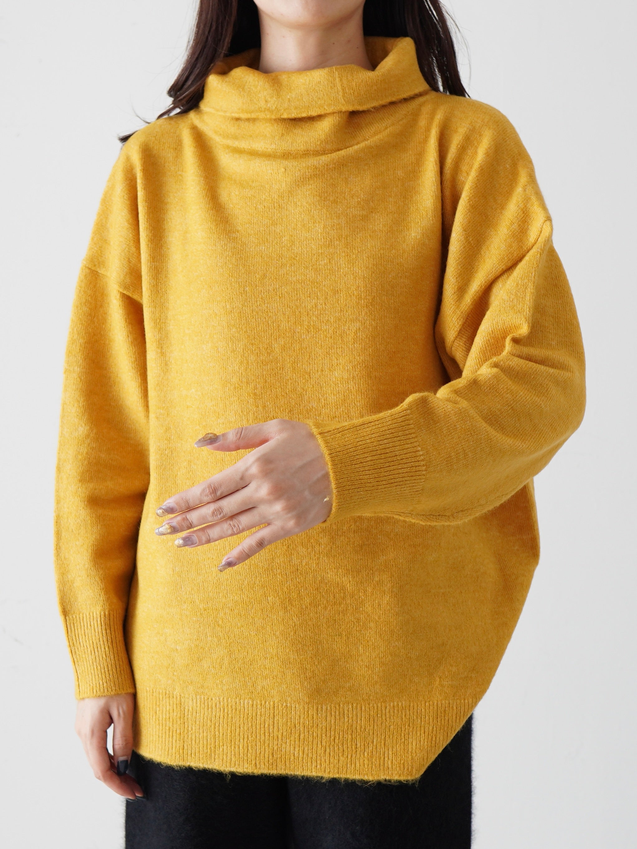 ROBE de PEAU ハイネックセーター [R132]