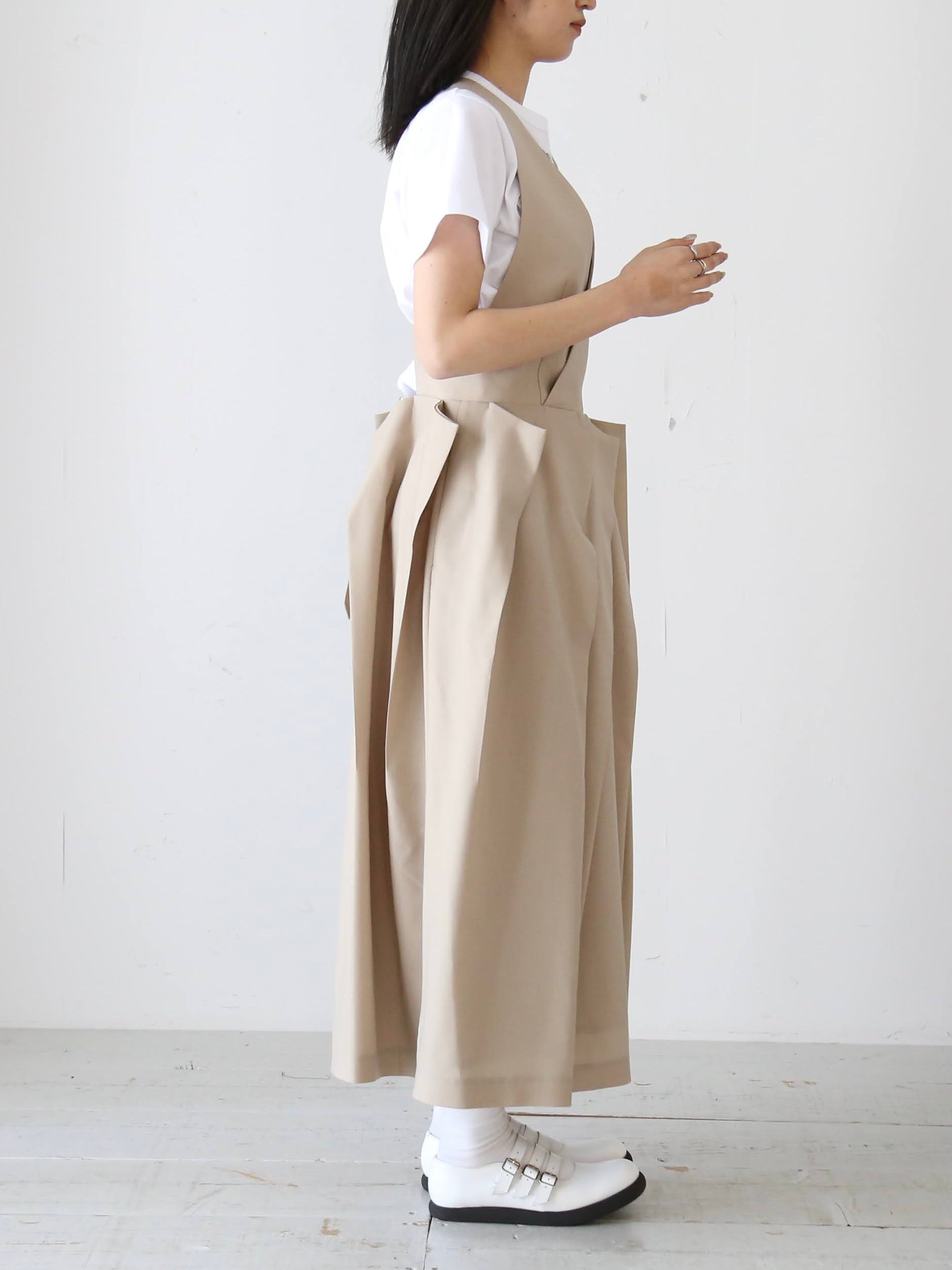 noir kei ninomiya ウールトロジャンパースカート [3I-A005-051]
