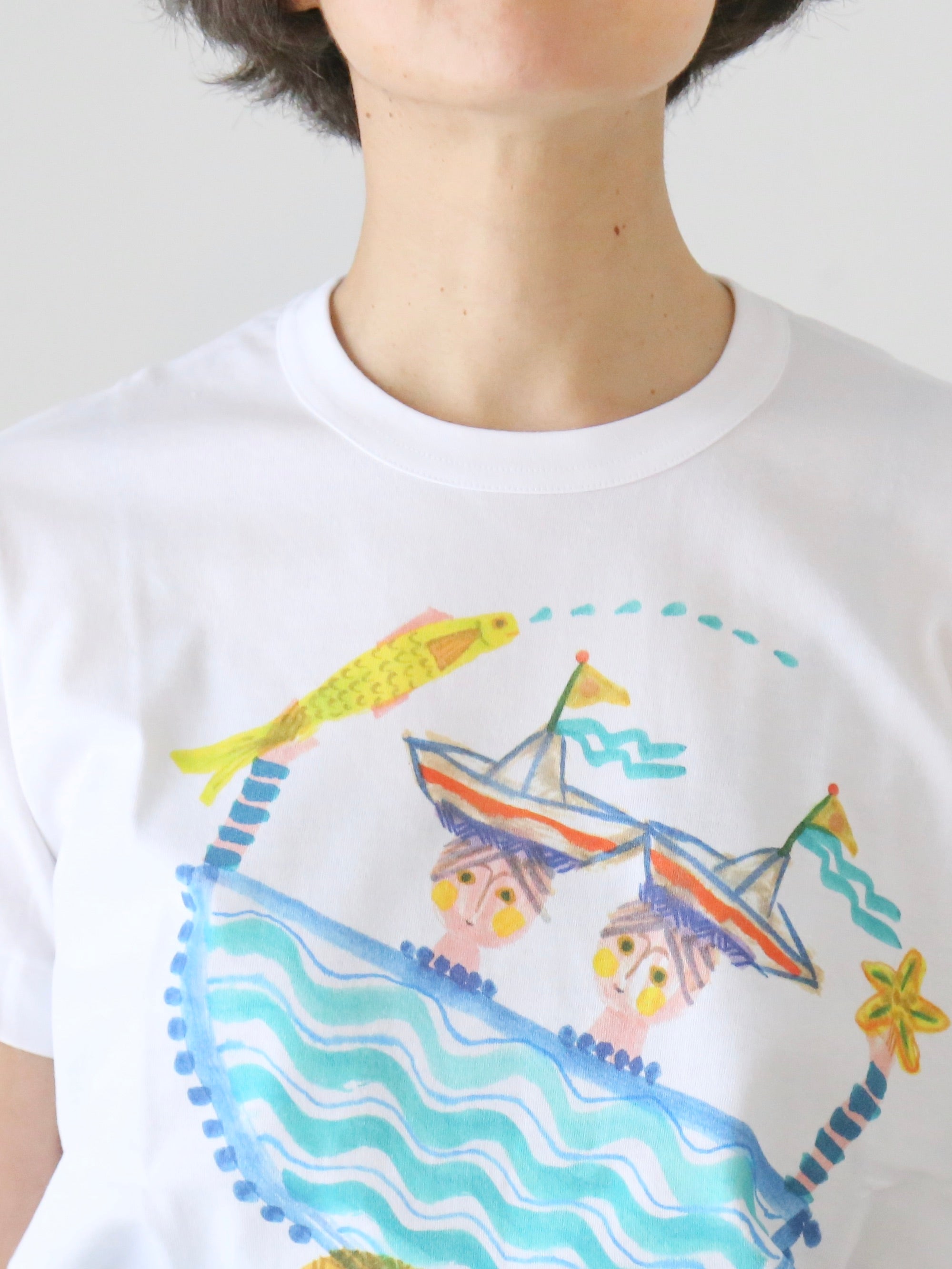 tao COZY FACTORYプリントTシャツ Summer to enjoy the beach!! [TI-T034-051]