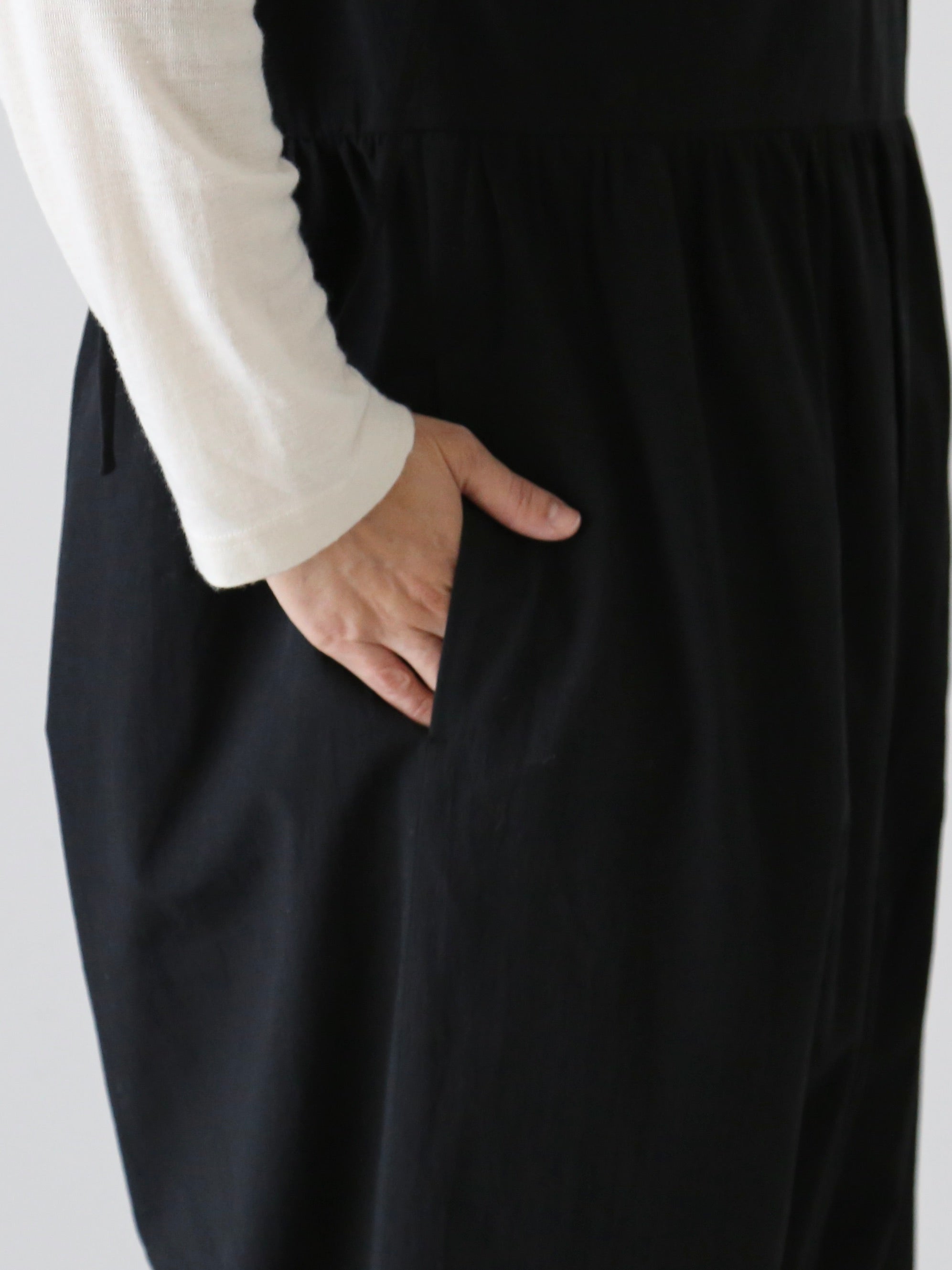 ayanoguchiaya ツナギドレス (めん黒) [dress.40]