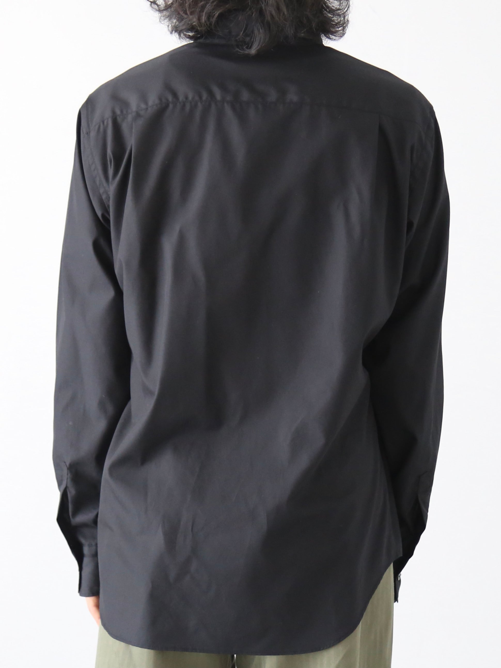 KIMURA 5ニードルスプレーンフロントパッカリングシャツ
