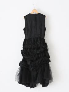noir kei ninomiya ブラックドレス　Sサイズ