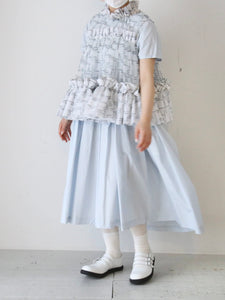 akisaka フレンチスリーブドレス [Ca-O002]